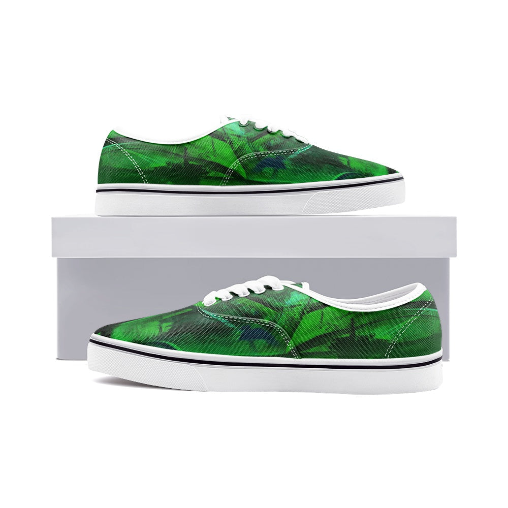 Baskets basses mocassins unisexes « Greenone »