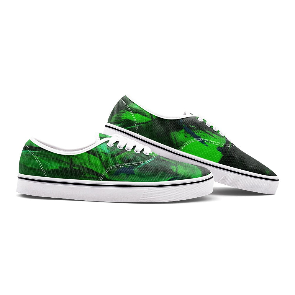 Baskets basses mocassins unisexes « Greenone »