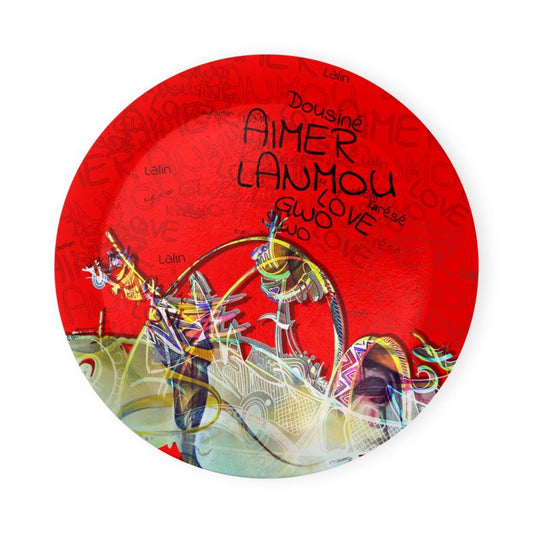 Lot de soucoupes « Lanmou » — vue 1