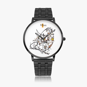 Montre acier ultra-mince « Kaomond »