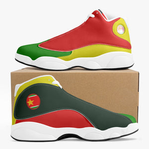 Baskets de basketball en cuir haut de gamme "Yélowstar"