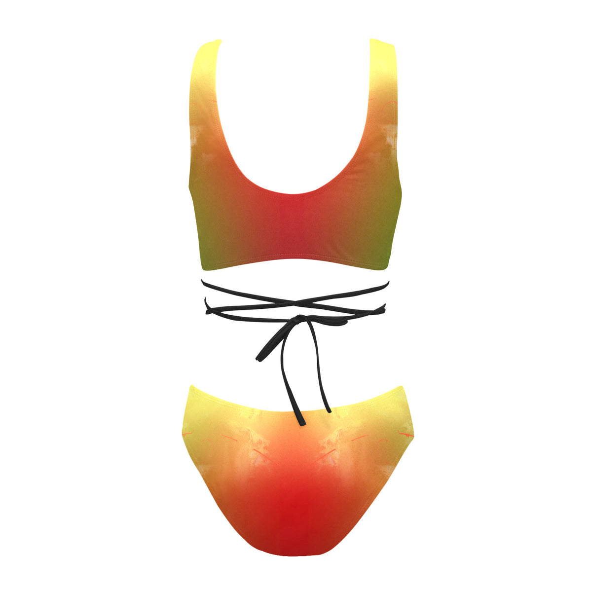 Bikini à liens croisés « Péyi-la »
