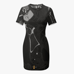 Robe courte moulante  "Wak'N"
