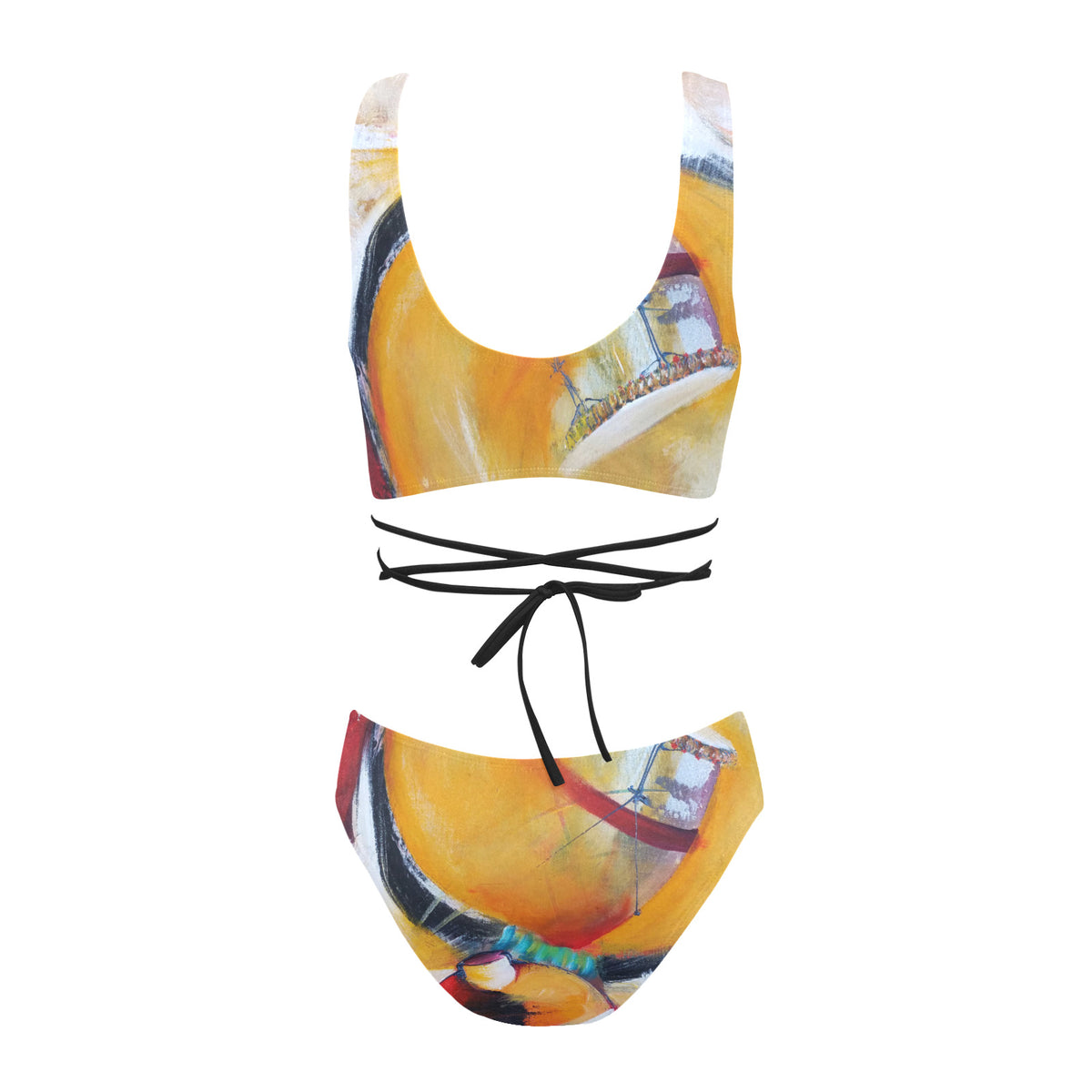 Bikini à liens croisés « Tanbou »