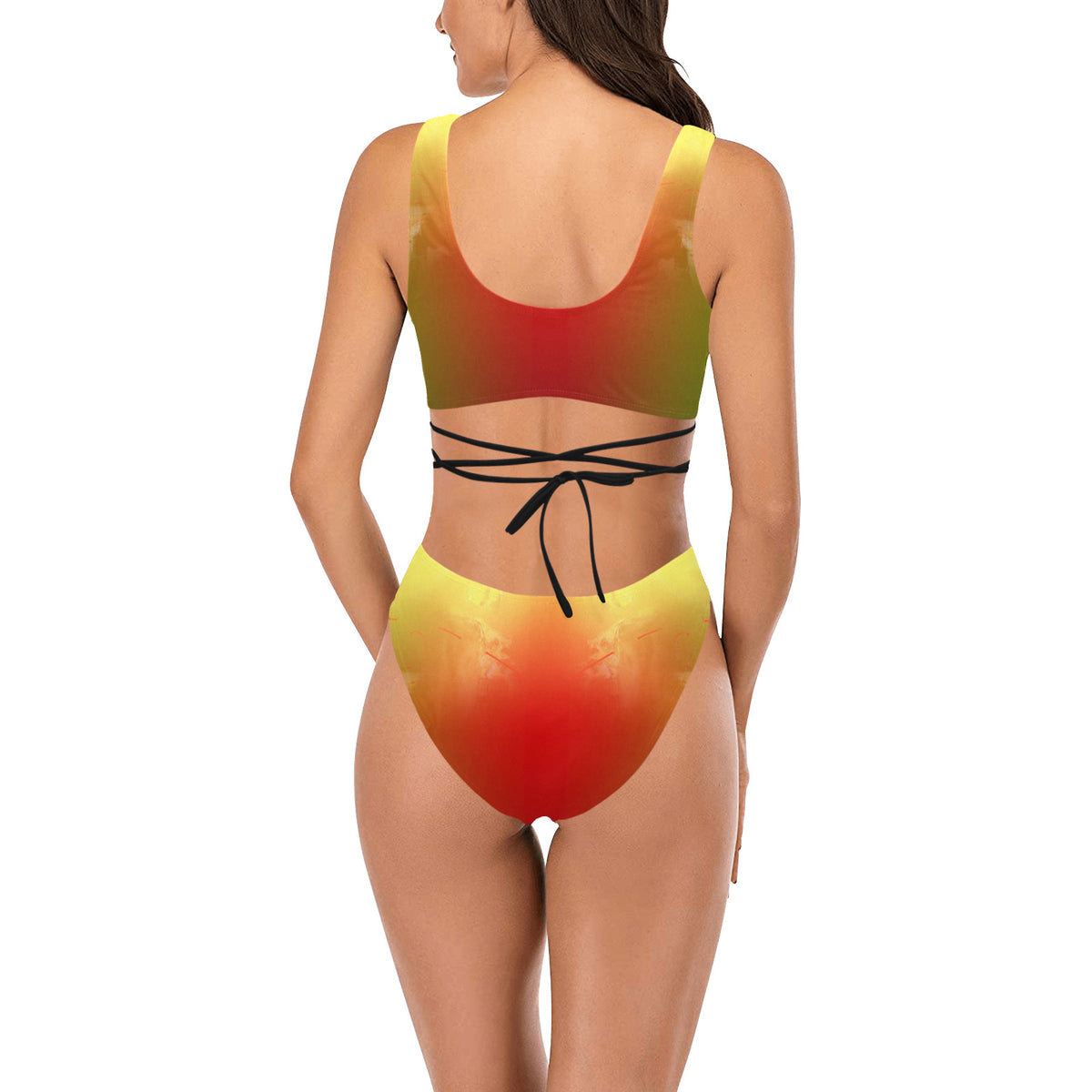 Bikini à liens croisés « Péyi-la »