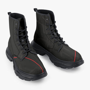 Bottes Chunky en cuir décontracté "N-Linéa"