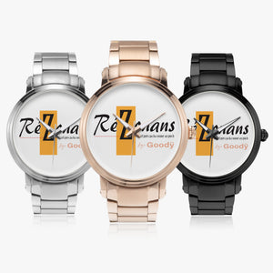 Montre automatique bracelet acier « RéZonans » (sans indicateurs)