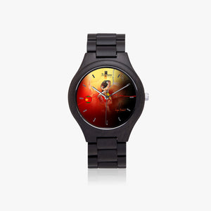 Montre bois d'olivier "Toujougwa"
