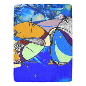 Couverture polaire 152 × 203 cm « Yolblé »