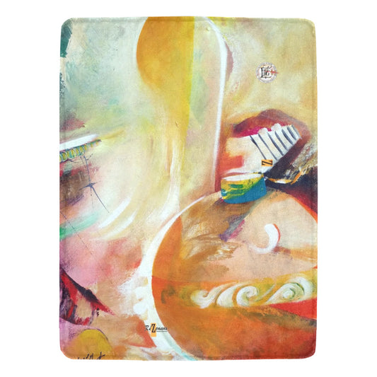 Couverture polaire 152 × 203 cm « Solèyla »
