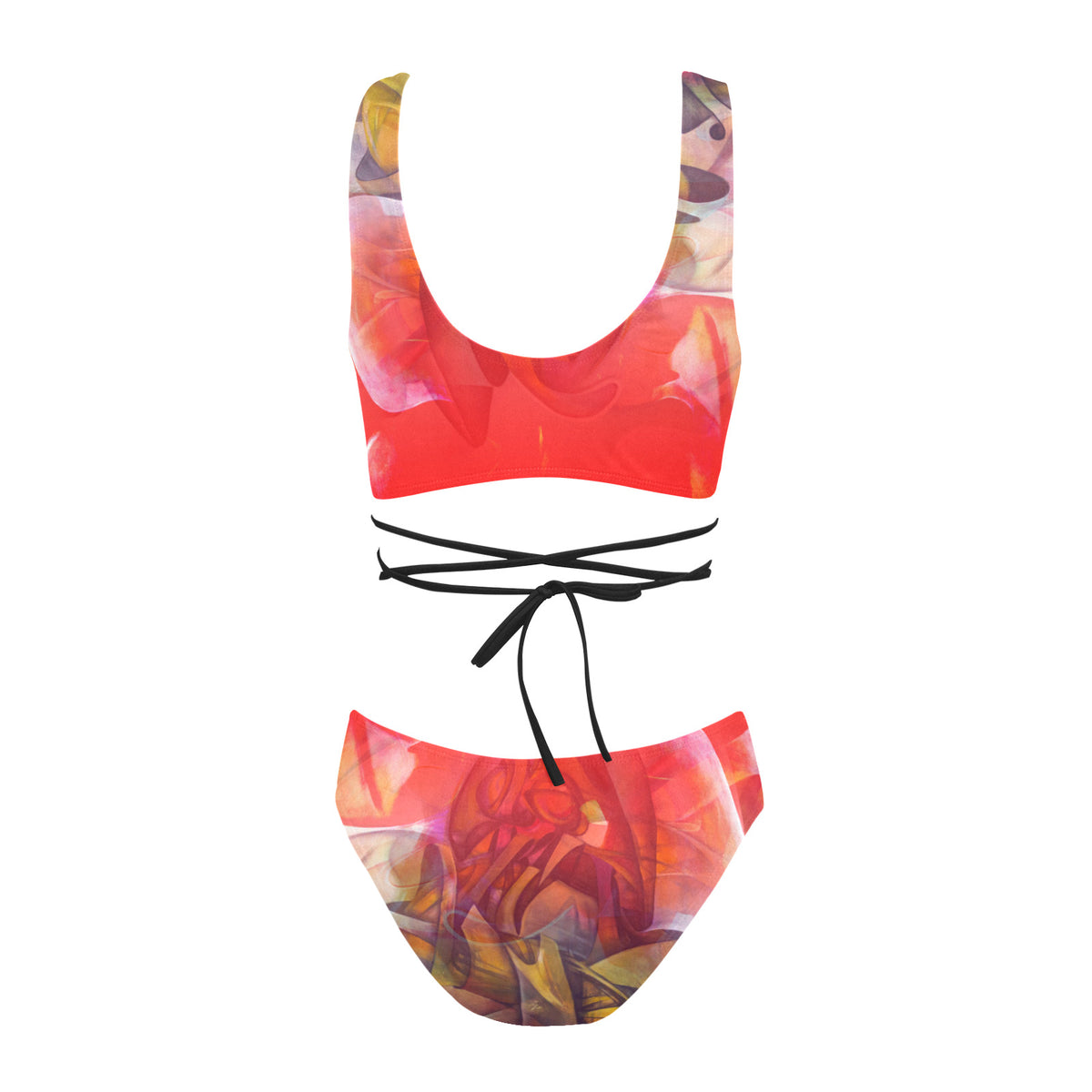 Bikini à liens croisés « Douwouj »