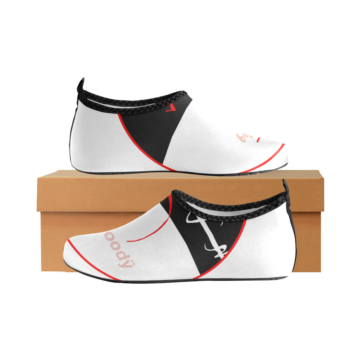 Chaussures aquatiques (femme) « Logola ligne rouge »