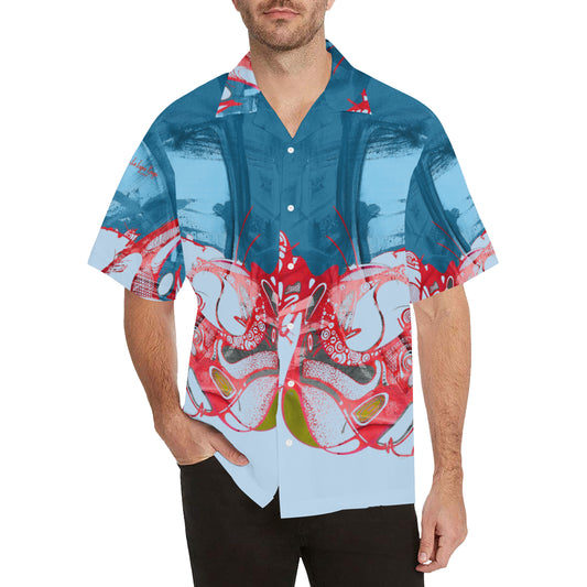 Chemise hawaïenne « Sursoiblustel »