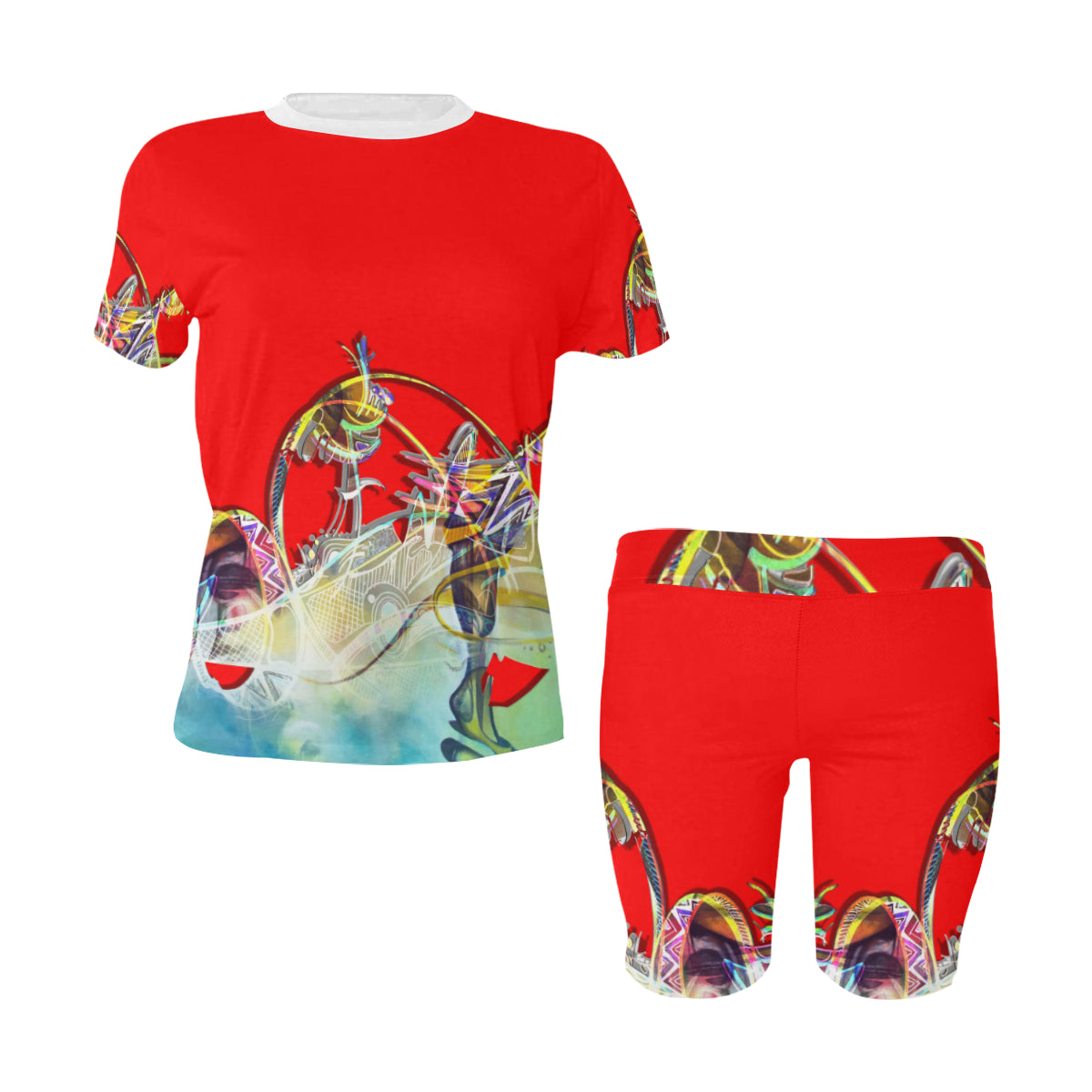 Ensemble short de yoga « Touwouj »