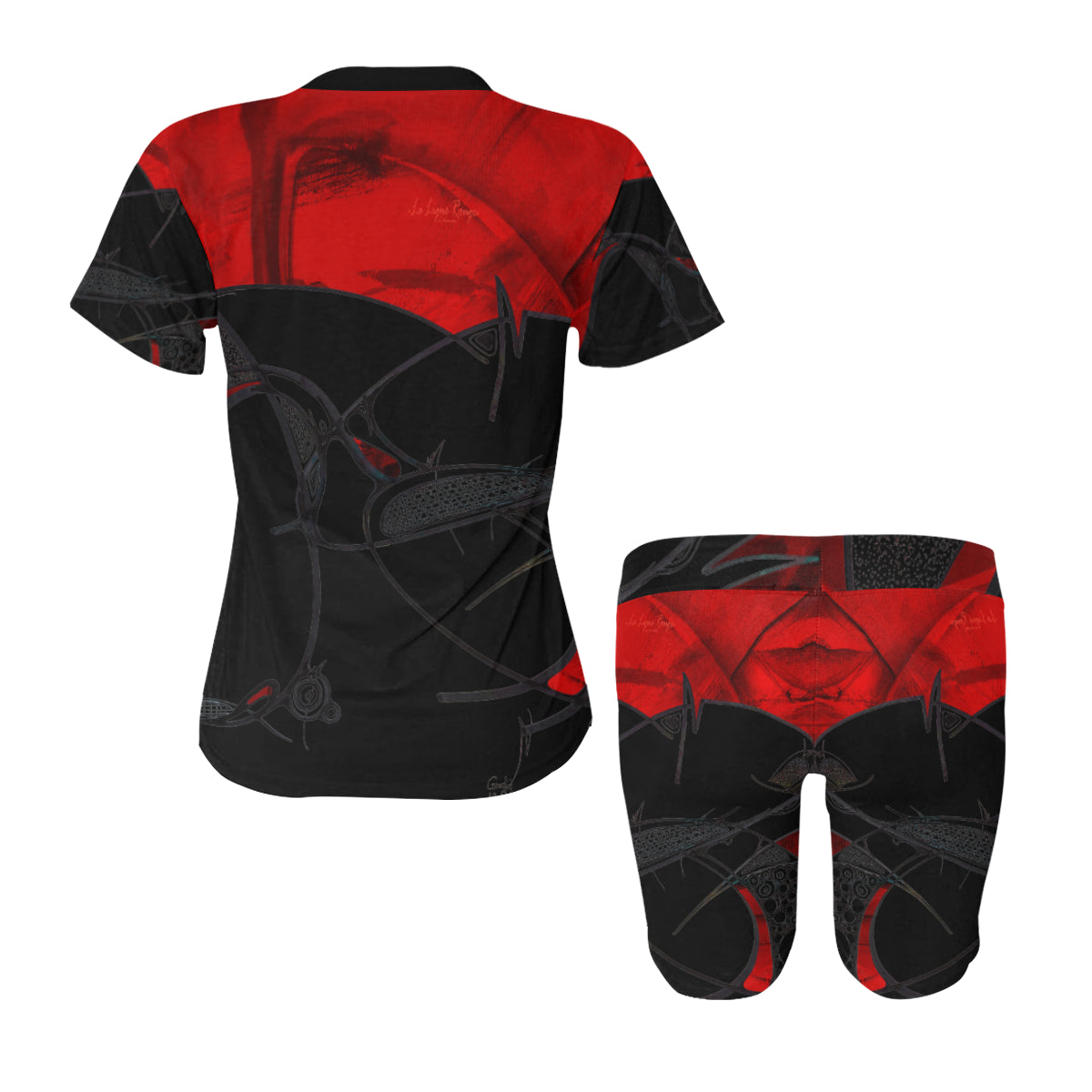 Ensemble short de yoga « Yolblack »