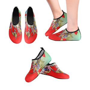 Chaussures aquatiques (femme) « Rouge corail »