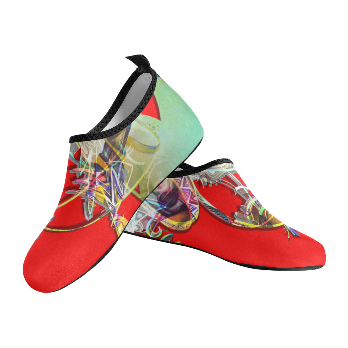 Chaussures aquatiques (femme) « Rouge corail »