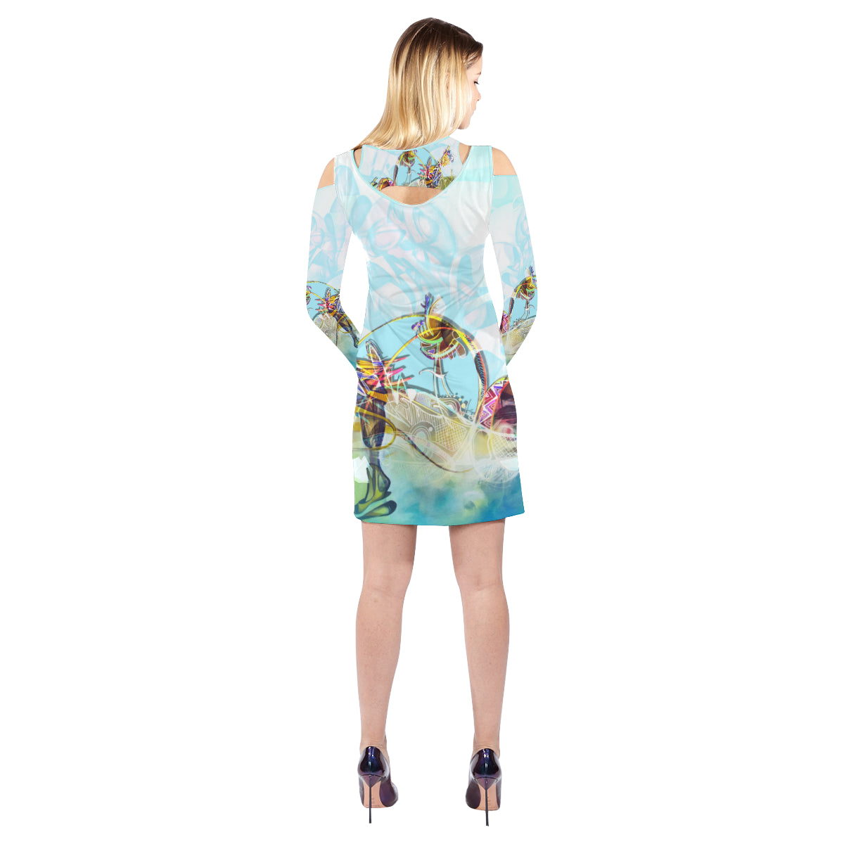Robe à épaules dénudées « Doublé »