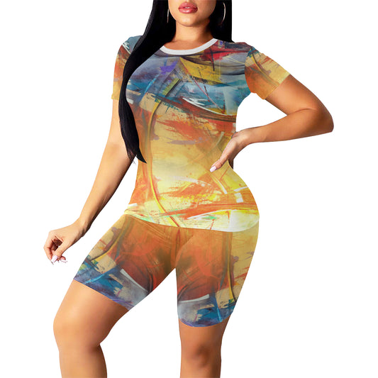 Ensemble short de yoga « Laboukan »