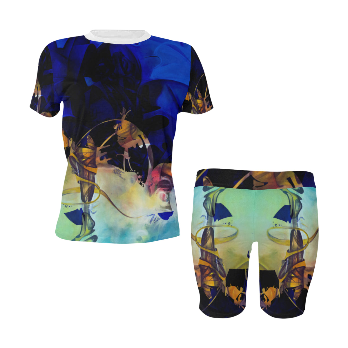 Ensemble short de yoga « Doublé »