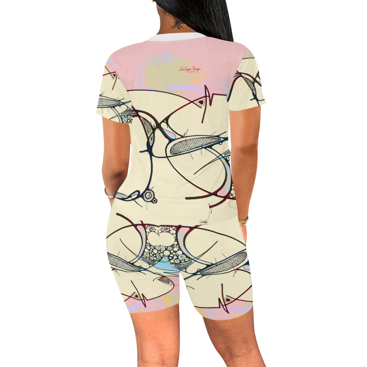 Ensemble short de yoga « Yolwoz »