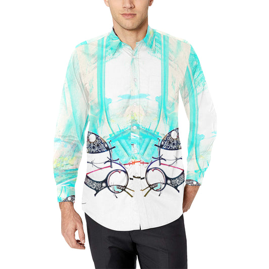Chemise à manches longues « Lignerouge »