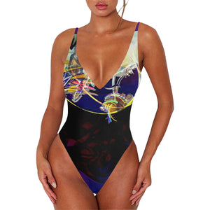 Maillot dos nu à bretelles « Night »