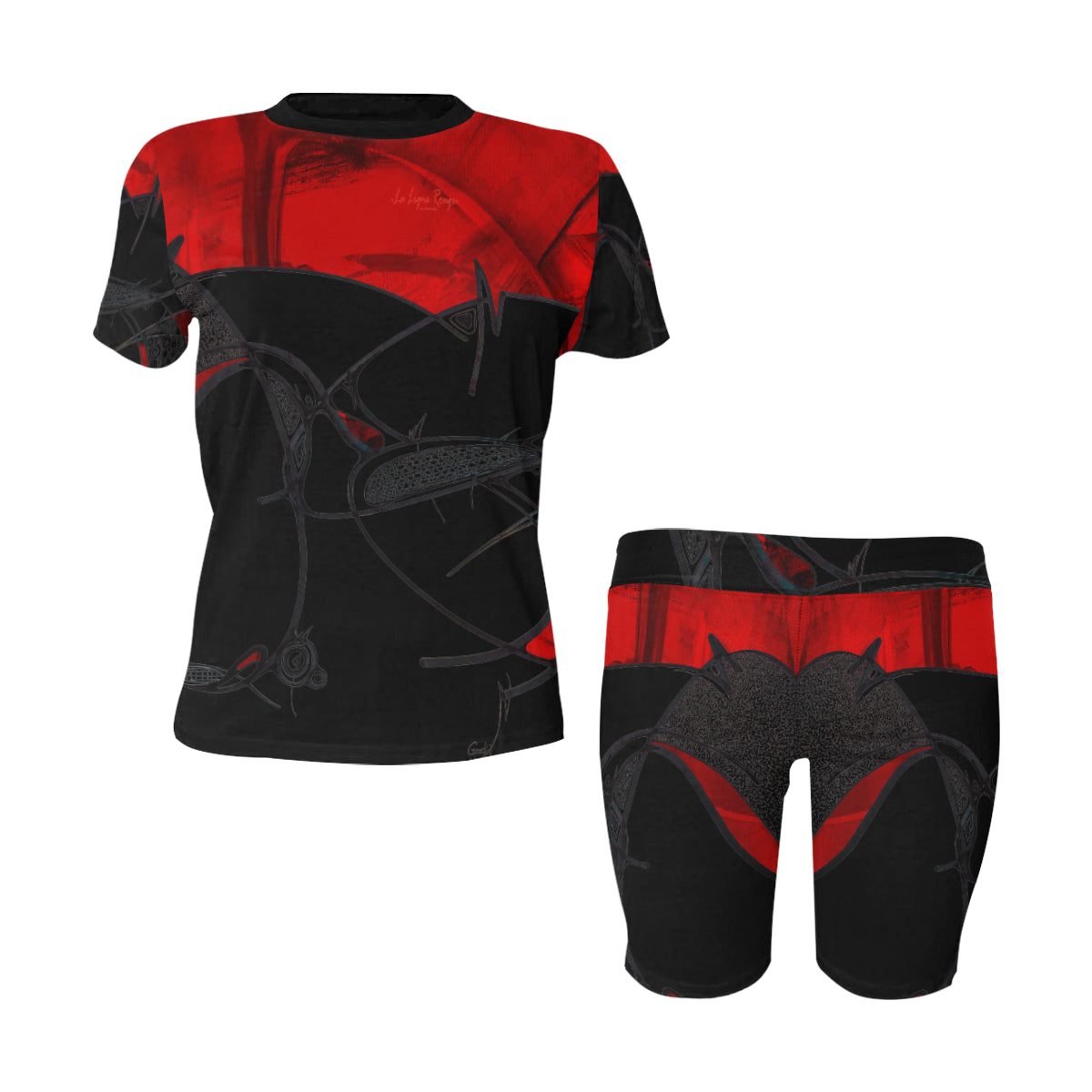 Ensemble short de yoga « Yolblack »