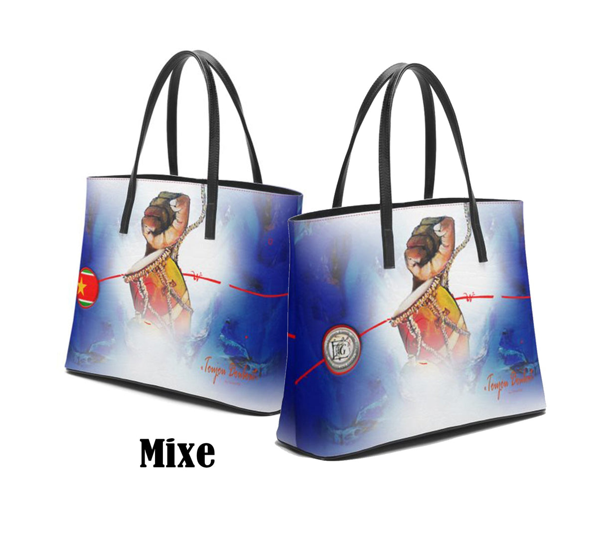 Sac en cuir « Nuits Bleues » — vue complémentaire 9