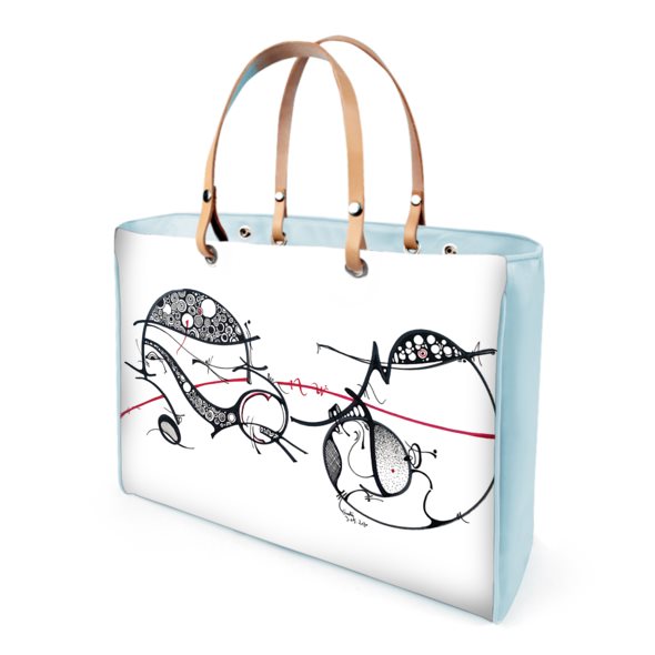 Sac à main « La Ligne Rouge » — vue 5