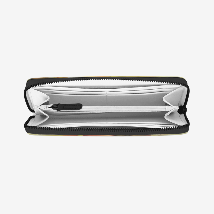 Portefeuille cuir PU « Lèspwa »