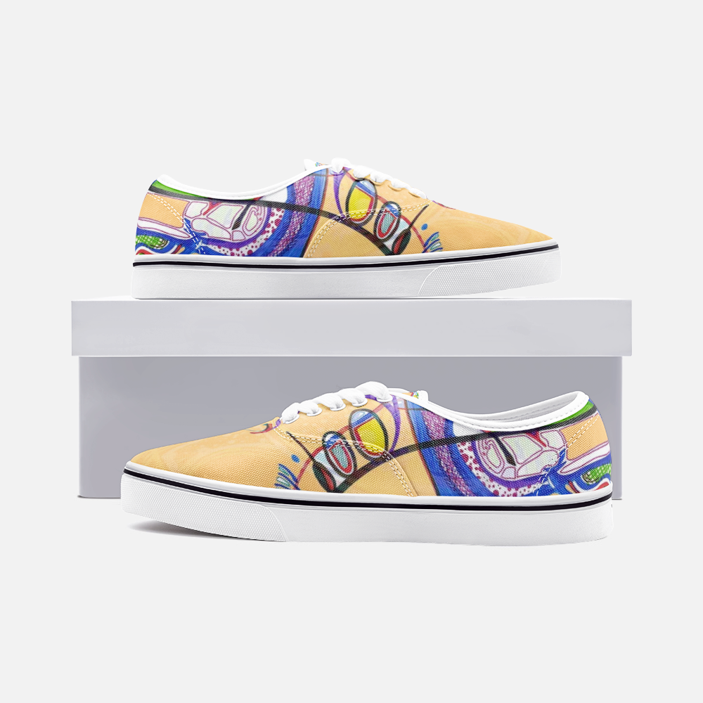 Baskets basses mocassins unisexes « Lyannaj »