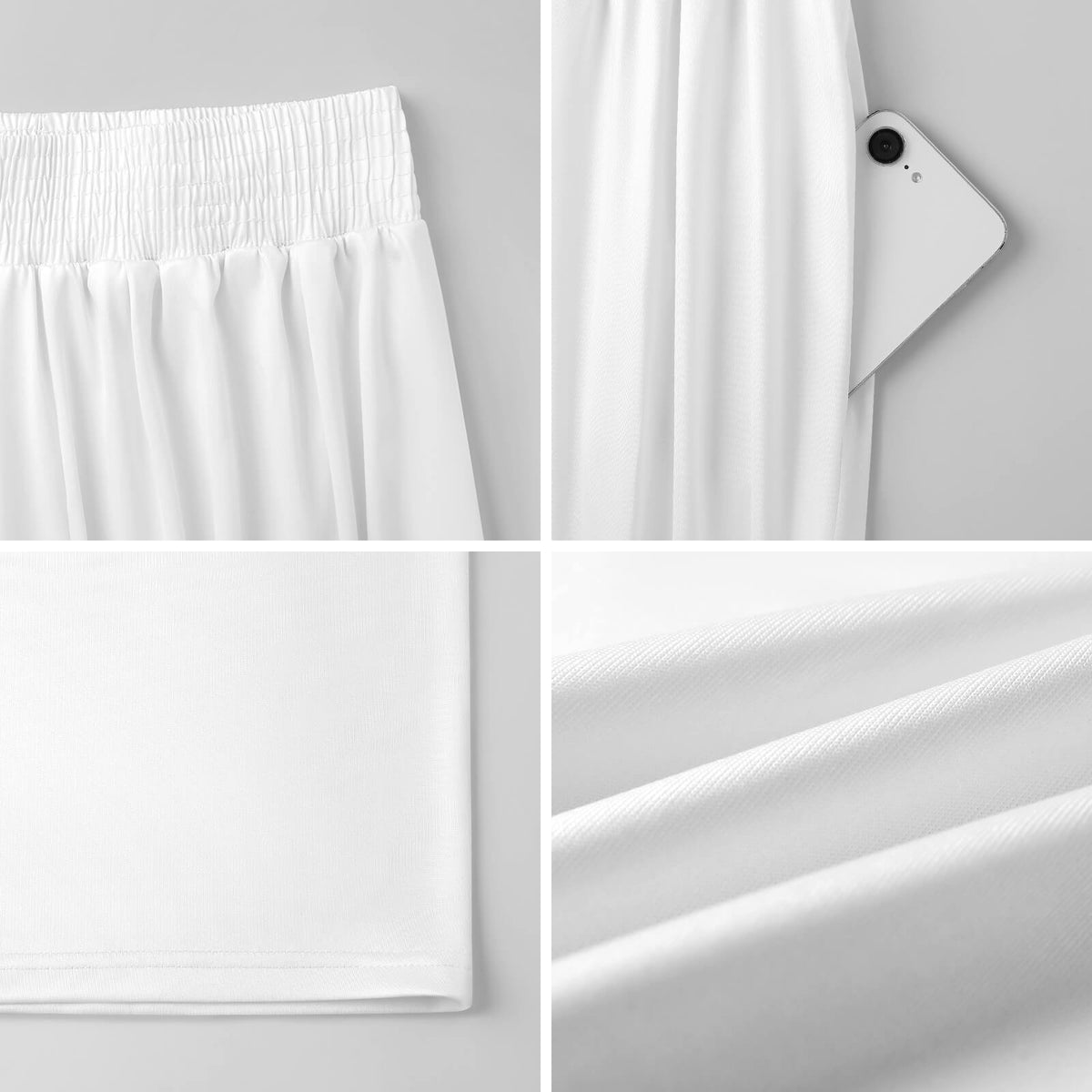 Pantalon large taille haute femme « Wak'n »