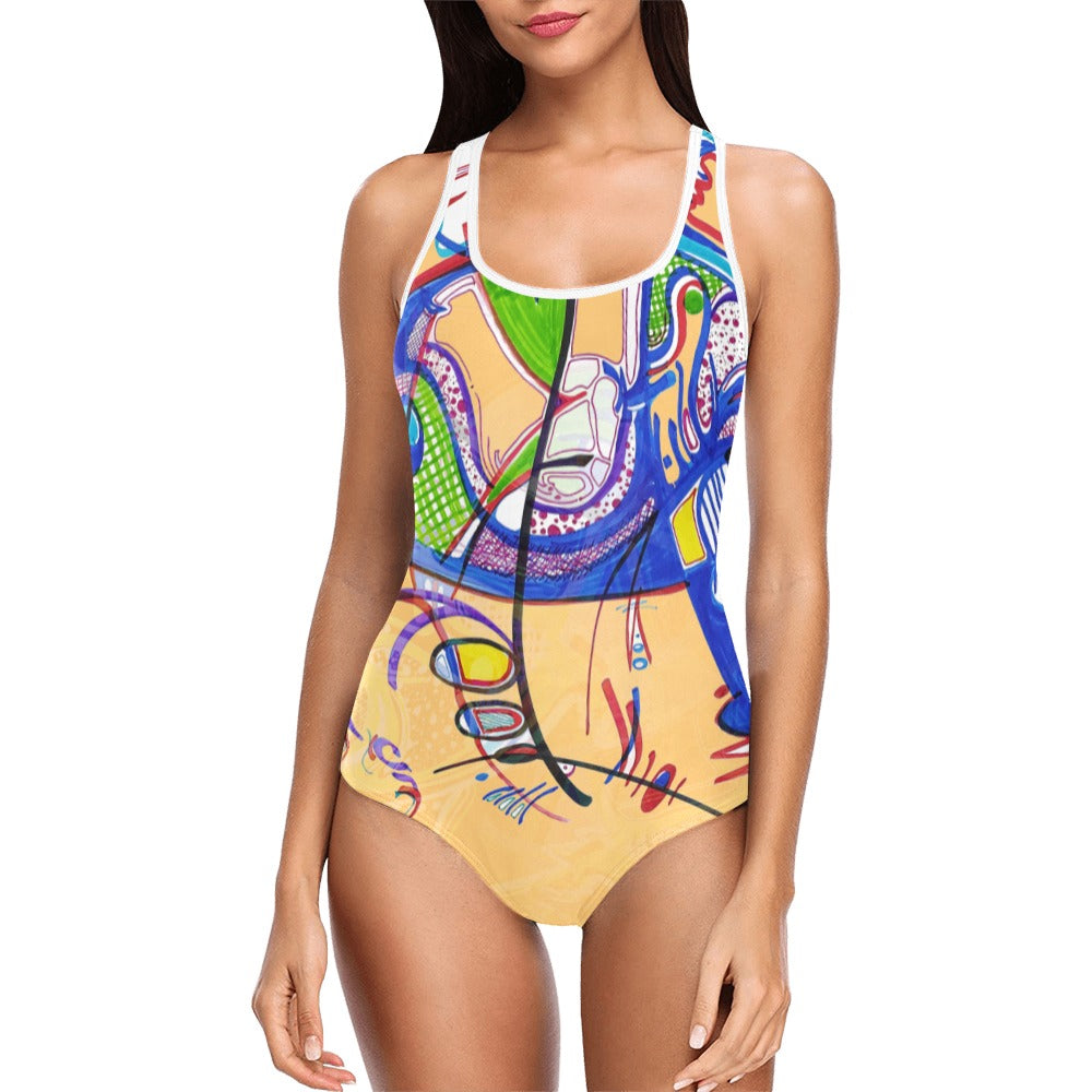 Maillot de bain une pièce « Larékòlt »