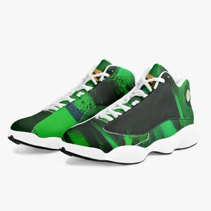 Baskets de basketball en cuir haut de gamme "Greenone"