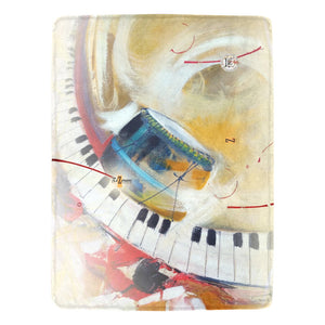 Couverture polaire 152 × 203 cm « Pianoka »