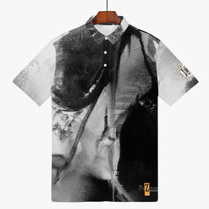Polo all-over « Fèsanwòch »