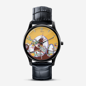 Montre cuir « Maya » (avec indicateurs)
