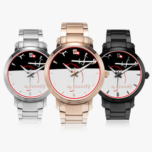 Montre automatique bracelet acier « Logola » (avec indicateurs)