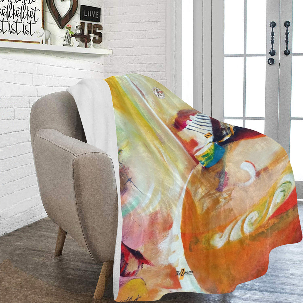 Couverture polaire 152 × 203 cm « Solèyla »
