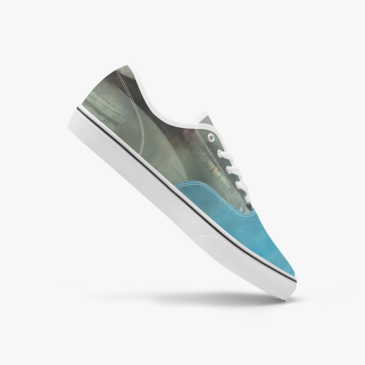 Fearless (Papè) — Sneakers skate à languette illustrée RéZonans — Vue 14