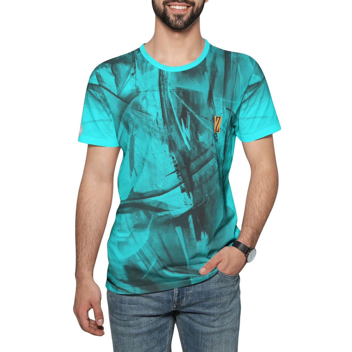 Tee-shirt mixte coton « Blueone »