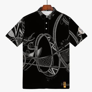 Polo all-over « Wak'Nda »