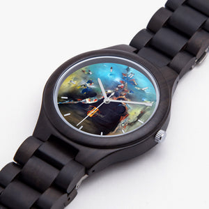 Fearless (Papè) — Montre quartz bois d’olivier RéZonans
