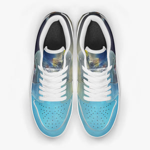 366. Low-Top Leather Sneakers