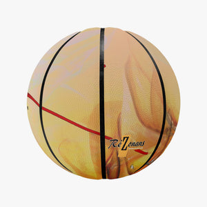 Ballon de basket huit panneaux "Vayans"
