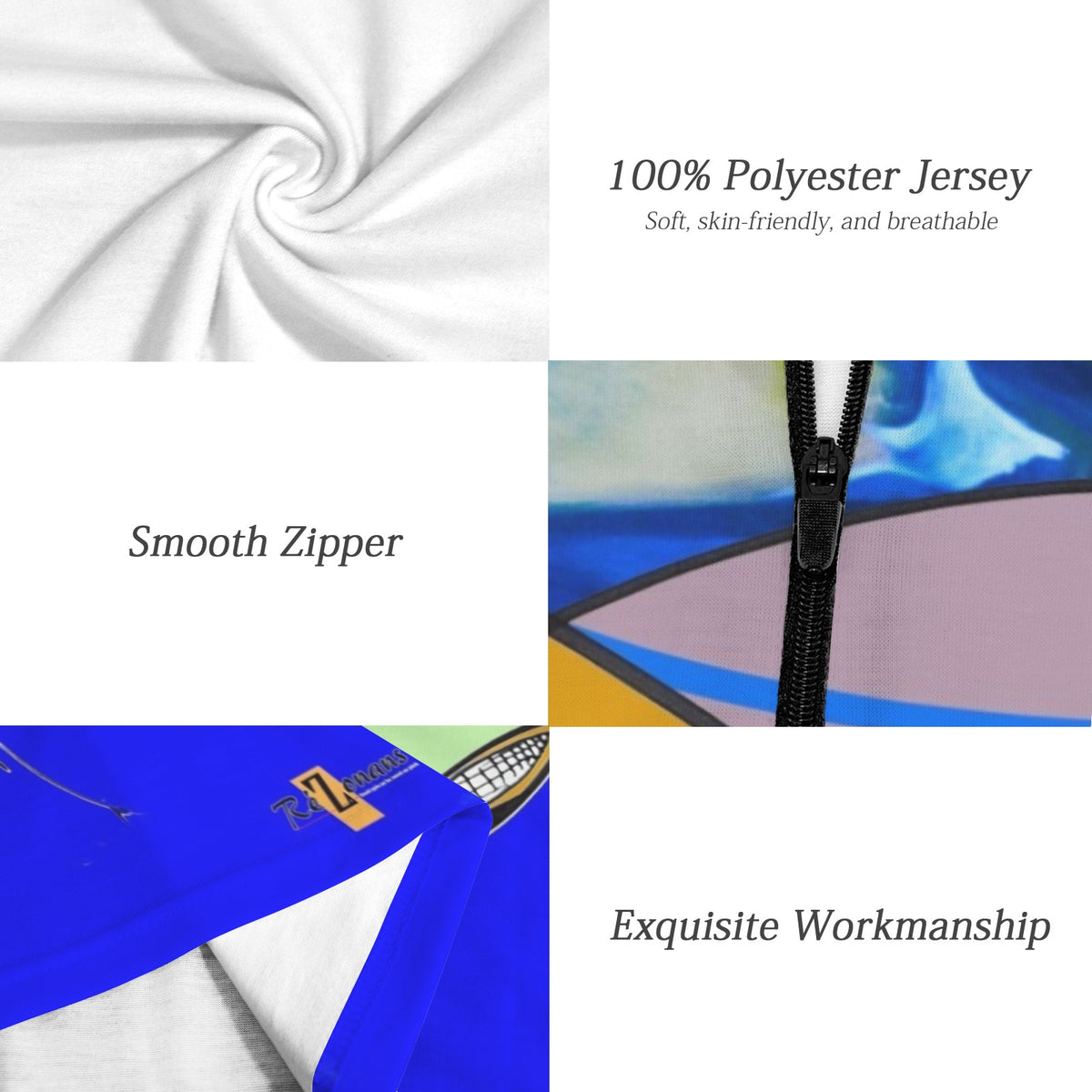Polo zippé « Yòlblé »