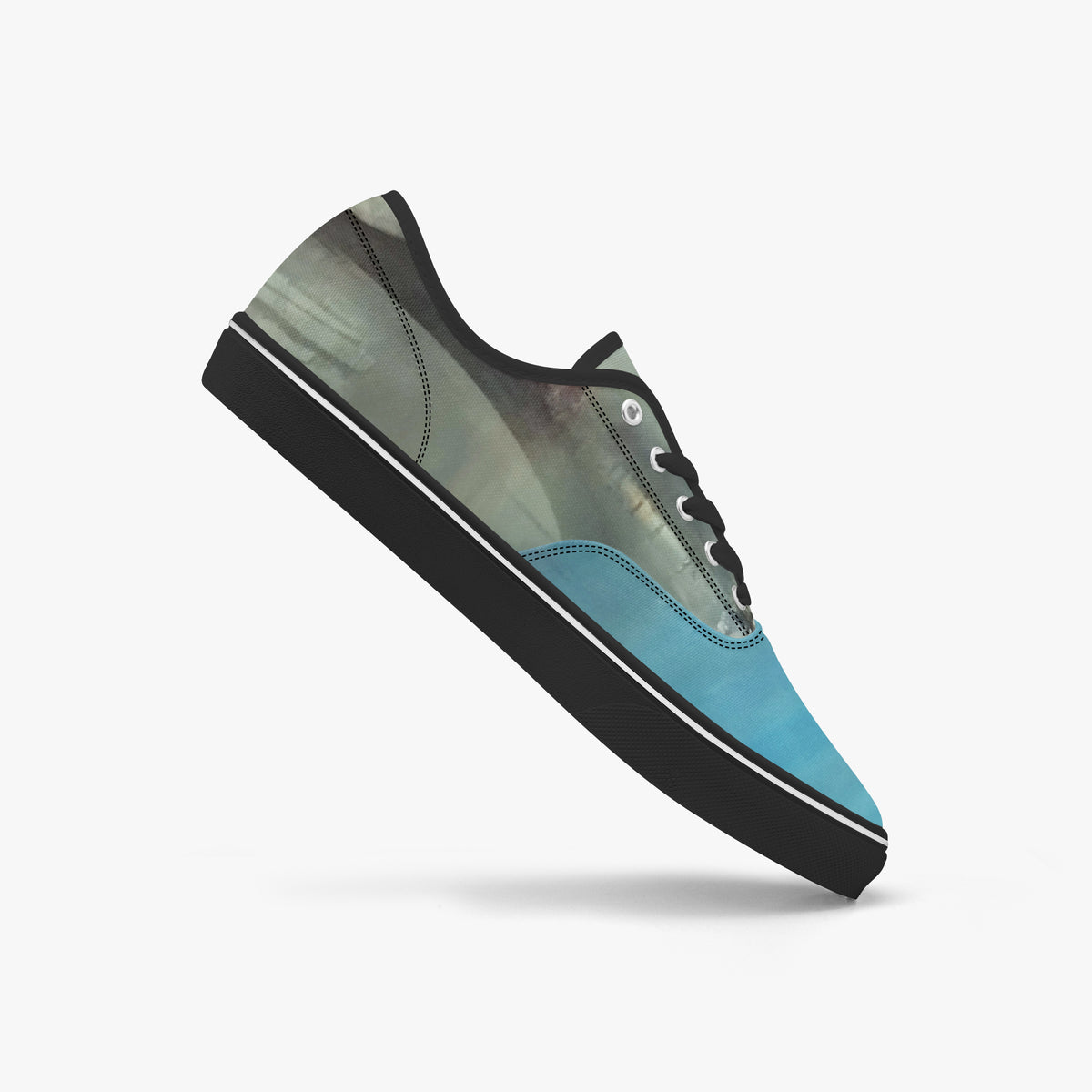 Fearless (Papè) — Sneakers skate à languette illustrée RéZonans — Vue 6
